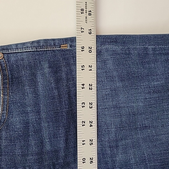 Madewell Jeans 9" High Rise Button Fly Frayed Cuffs Size 27T - Picture 9 of 13